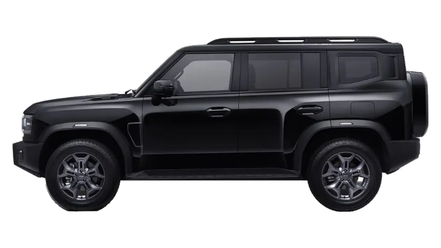 Jetour T2 2.0L XWD side profile